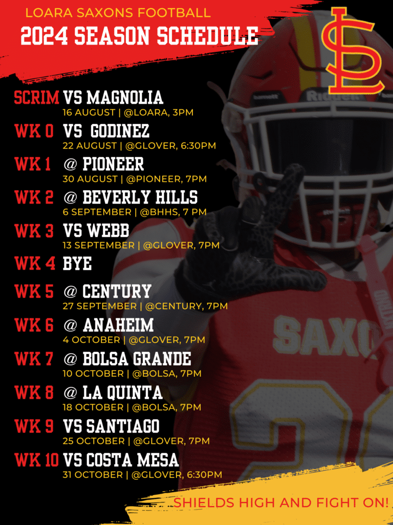 Schedule